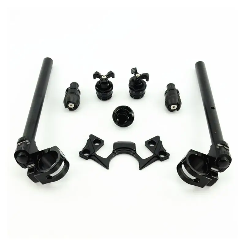 

2021 New Adjustable Handlebars Clip On Bar Ends Fork Adjusters Yoke Nut Guard Pad