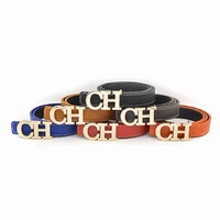 belt female kids luxury designer brand 2 2cm wide pu leather alloy pin buckle belt ladies jeans children boysgirls dress g belt