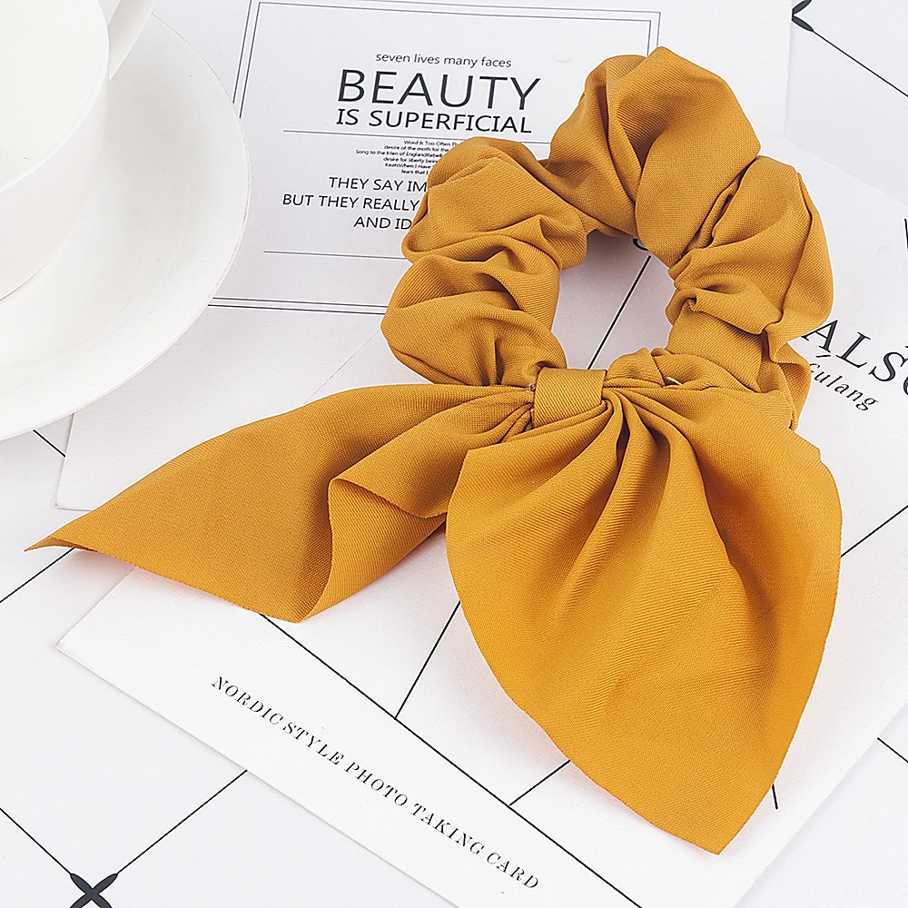 Новинка Женская весенне летняя однотонная повязка на голову винтажная резинка