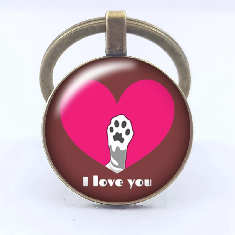 Модный милый брелок для ключей с надписью Я люблю тебя|Брелоки| |