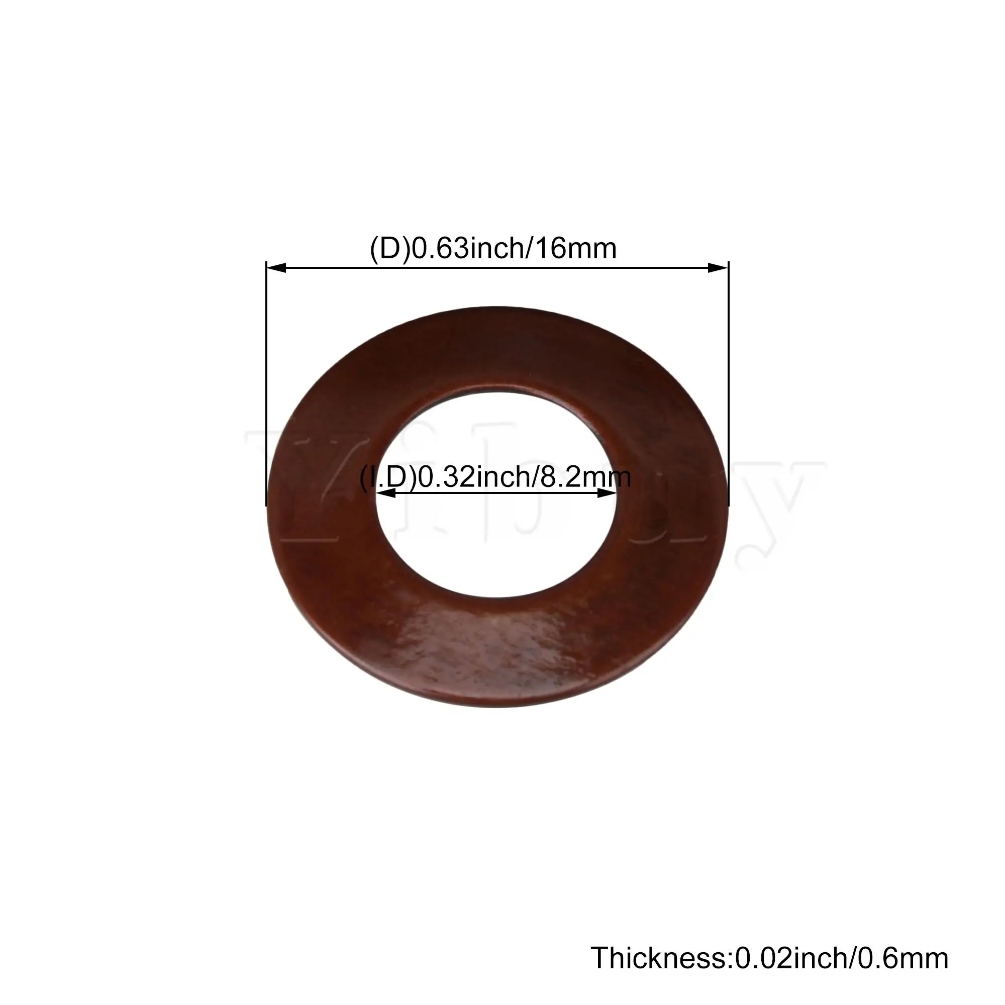 

20x Disc Spring Washers 16x8.2x0.6mm Compression Flat Locking Washers