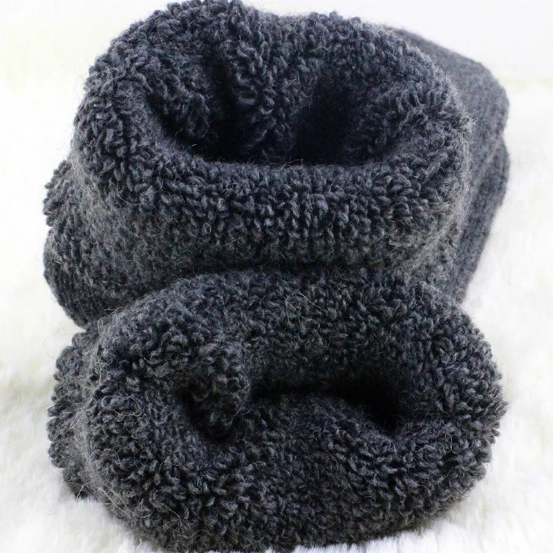 Мужские зимние носки 30 градусов пушистые шерстяные для мужчин уютные плотные