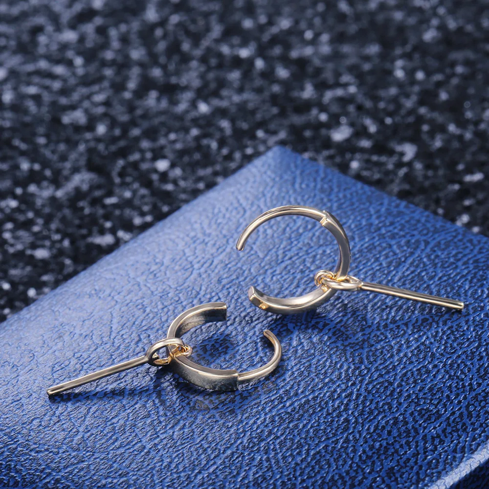 Новинка 2020 популярные модные большие круглые серьги в стиле ретро с длинным