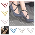 Женские шнурки для высоких каблуков, регулируемый ремень для обуви, удерживающий лодыжку, свободные противоскользящие шнурки для обуви с пряжкой, шнурки с ремешком