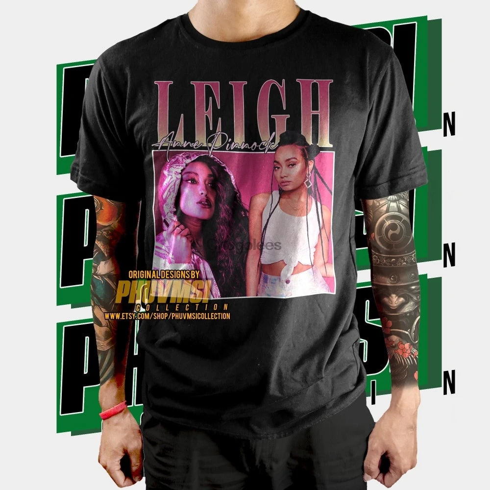 Футболка Leigh Anne Pinnock певец личинка маленькая смесь Сладкая Мелодия винтажная