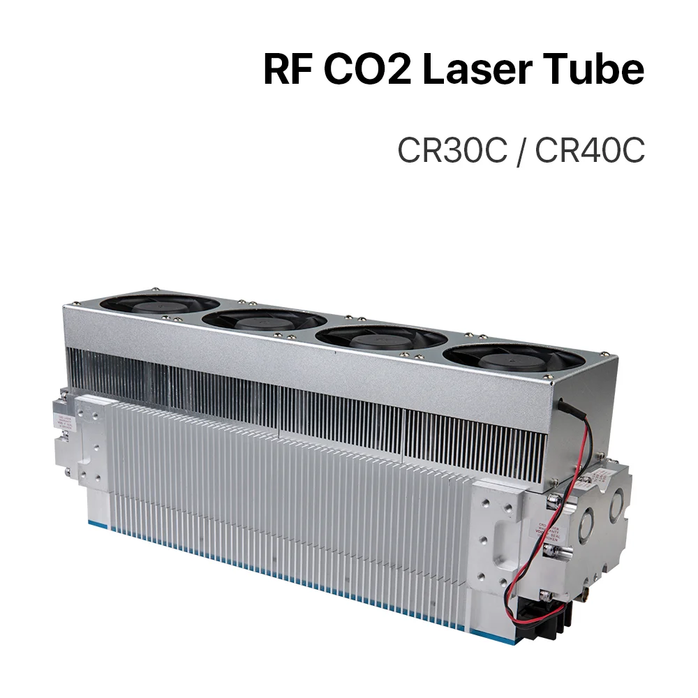 Лазерная трубка CRD CO2 30 Вт 40 CR30C / CR40C RF лазерная для лазерной гравировки