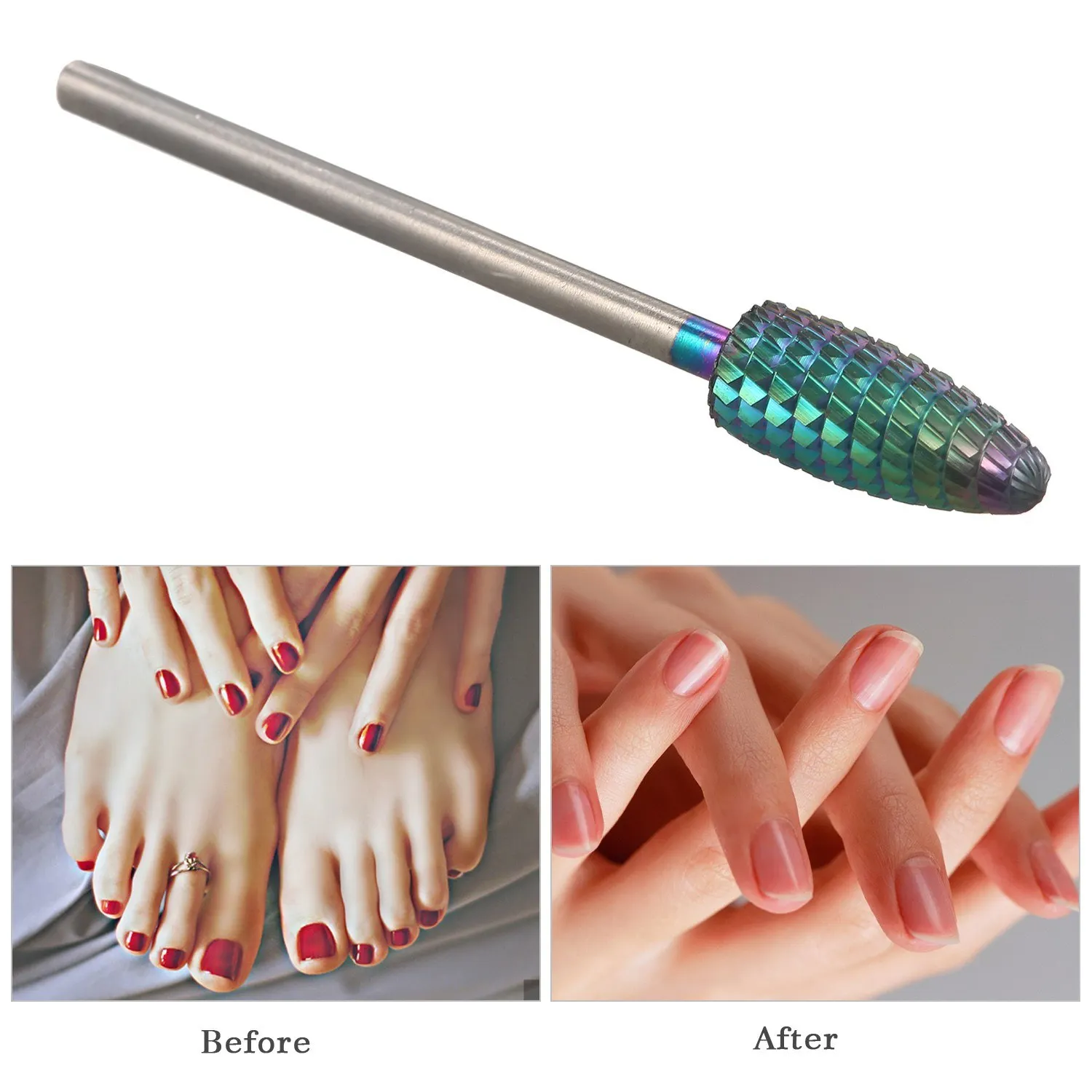 

5 шт. сверла для ногтей средство для удаления кутикулы дрель для удаления пыли вращающаяся Полировка Ногтей шлифовальные головки Инструмен...
