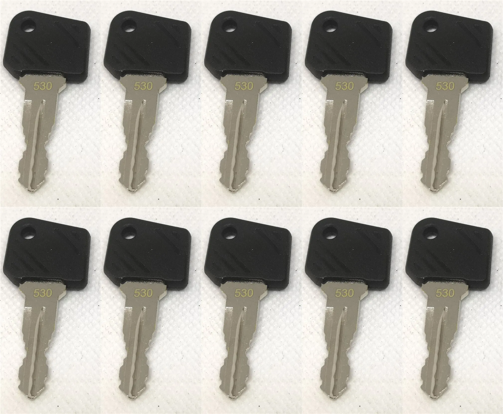 

10x Ignition Key 530-Forklift Truck-Forklift-ANT-Nursing - Key