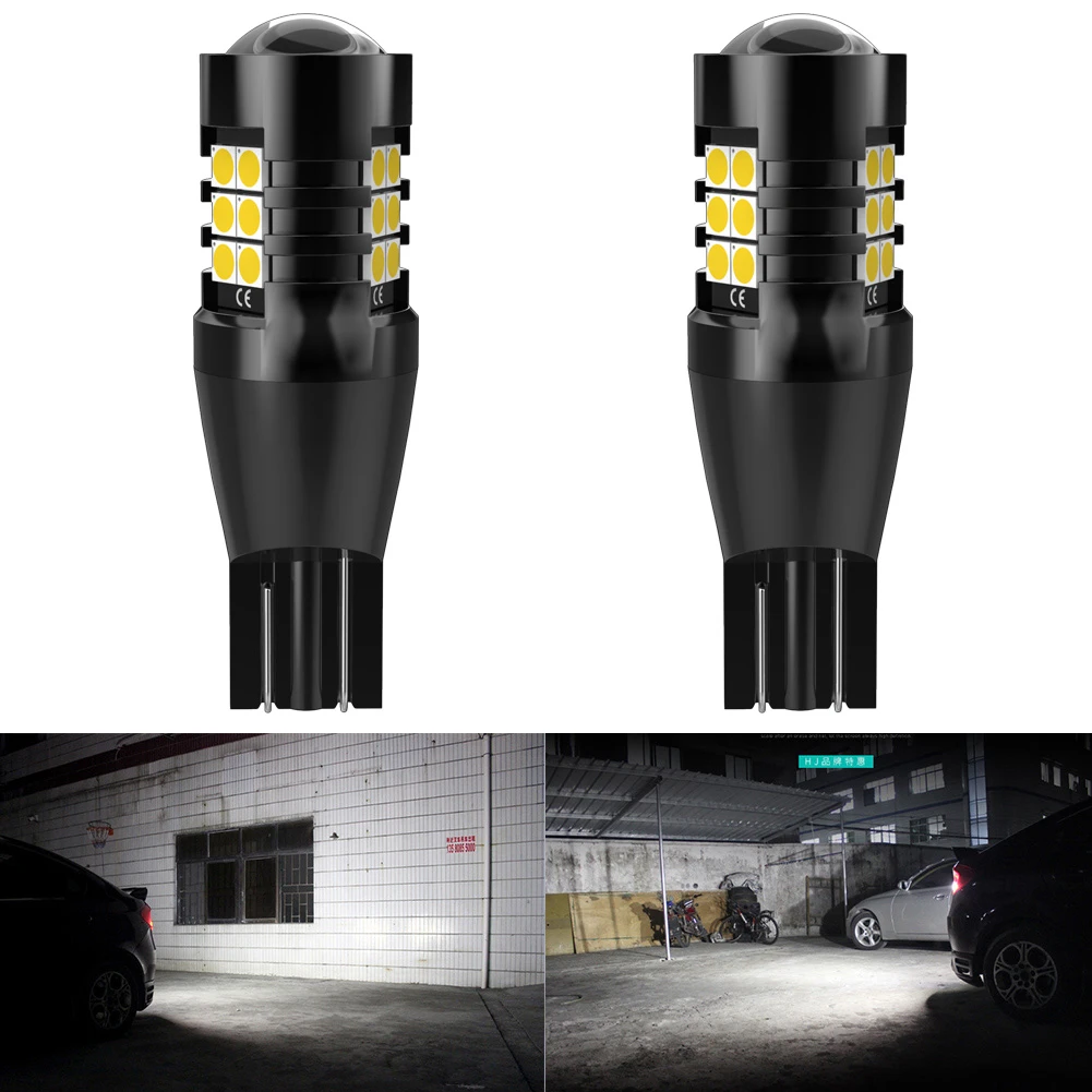 2x Canbus T15 W16W LED Bulb Reverse Lights Car LED Back Up Rear Lamp For BMW 5 Series E60 E61 F10 F11 F07 E46 E90 E36 X5 E53 E70