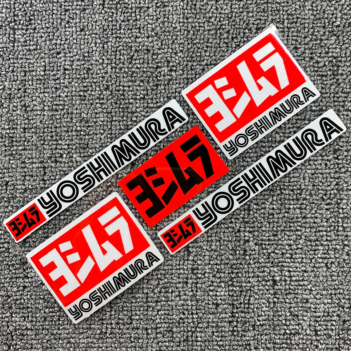Светоотражающие наклейки Yoshimura на велосипедный шлем и мотоцикл | Автомобили