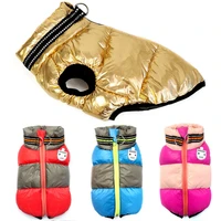 pet clothes warm dog clothes for small dogs winter waterproof pets dog jacket coat padded puppy outfit vest chihuahua apparel