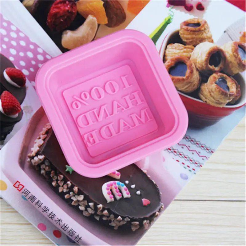 100% ручной работы DIY силиконовая пресс форма для мыла инструменты украшения