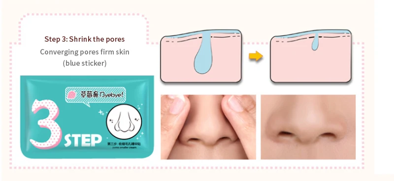 1 шт. BIOAQUA beauty маска с поросячьим носом удаляет средство для удаления прыщей и угрей Прозрачная черная головка 3 шаг Набор Уход за кожей корейская косметика