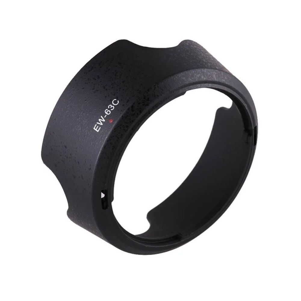 1 шт. Черный ABS бленда EW-63C EW63C для Canon EF-S 18-55 мм f/3,5-5,6 IS STM 58 мм кожух линзы для камеры протектор ew 63c