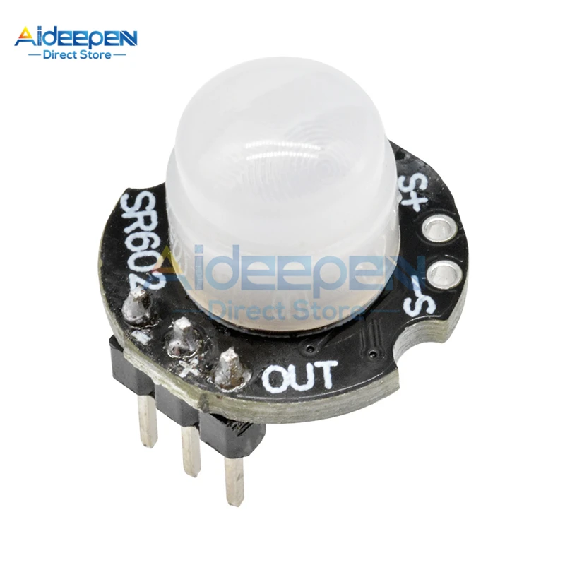 DC 3,3 V-15 V Мини MH-SR602 движения Сенсор модуль детектора SR602 пироэлектрический инфракрасный PIR комплект переключатель датчика кронштейн для Arduino