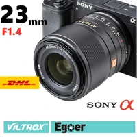 viltrox 23mm f1 4 auto focus lens aps c compact large aperture lens for sony e mount camera a6000 a6300 a6600