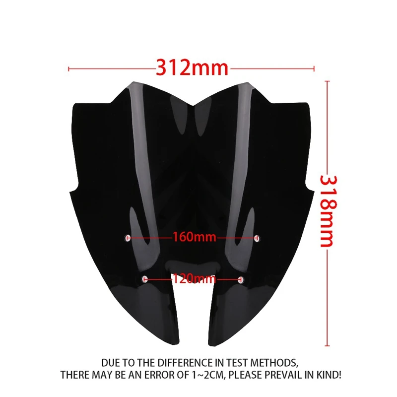 Переднее лобовое стекло мотоцикла передний кожух ветрового козырька для Kawasaki