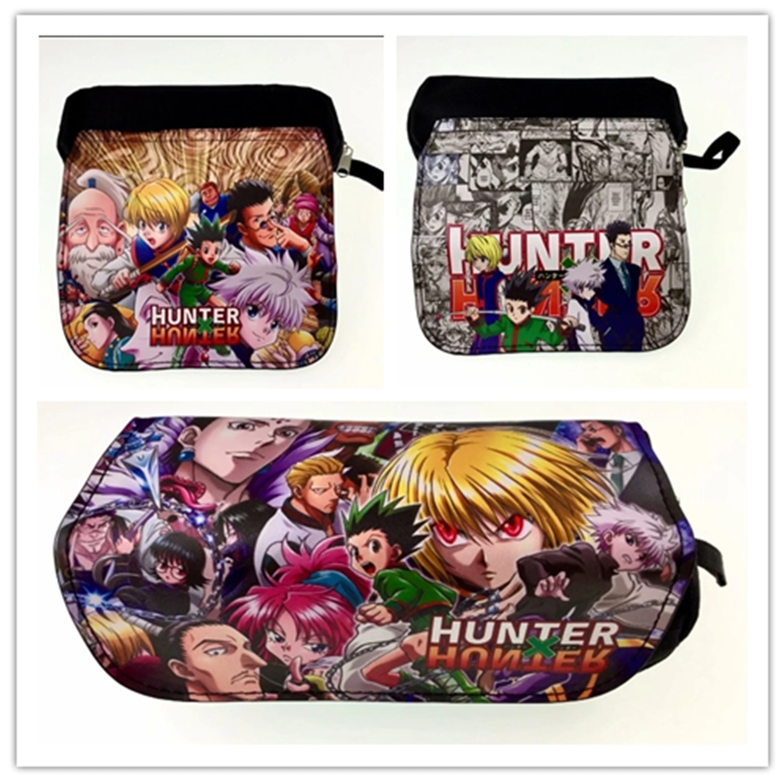 Аниме охотничий чехол для карандашей сумка монет мальчиков и девочек