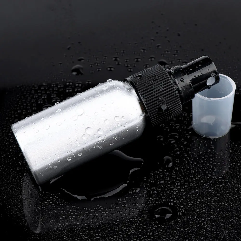 Новый Алюминий спрей бутылку воды парикмахерский опрыскиватель салон бутылки