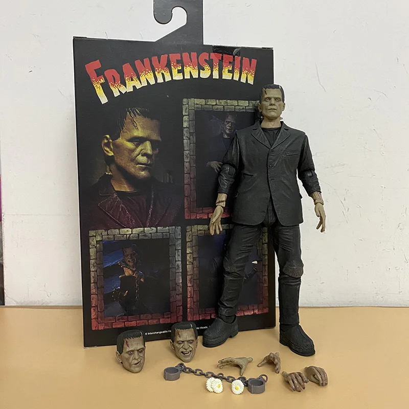 

NECA Frankenstein Figure Mezco One:12 Mary Shelley's Film 1931 Movie Collective BJD Toys Doll 18cm