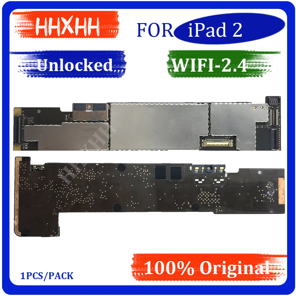 Оригинальная материнская плата для ipad 2 wifi версия разблокированная материнская плата Бесплатный iCloud 2,1 2,4 для ipad 2 A1395 A1396 или A1397 материнская плата