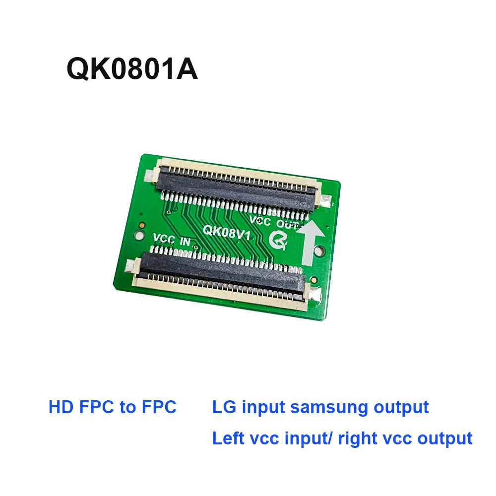 Переходник с поворотной панелью FPC на HD LVDS samsung lg QK0801A QK0801B QK0802A QK0802B | Компьютеры и