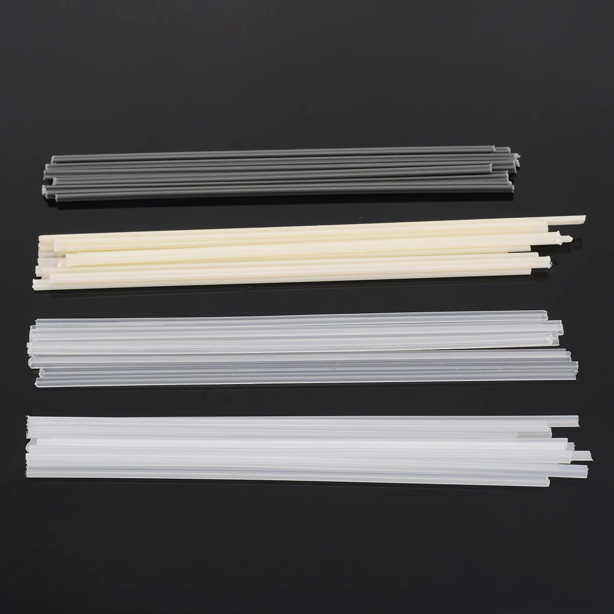 

50Pcs Plastic Welding Rods ABS/PP/PVC/PE Plastic Welder Welding Sticks 200x5x2mm For Welding Soldering Supplies