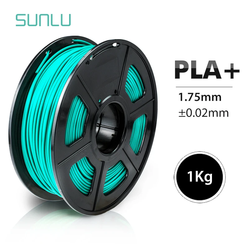 SUNLU PLA PLUS Филамент 1,75 мм 1 кг материалы для 3d печати разноцветные на выбор пластиковые PLA 3d Филамент Быстрая - Цвет: PLA Plus Grass Green