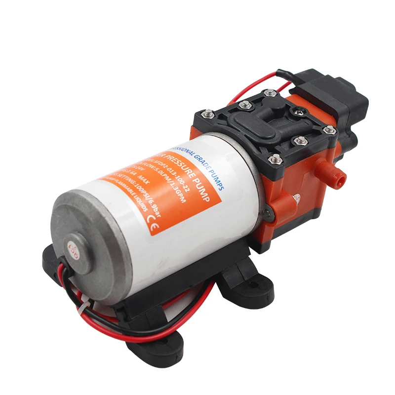 Мембранный насос для морской воды 12 В 24 аксессуары лодок душ туалеты двигатель