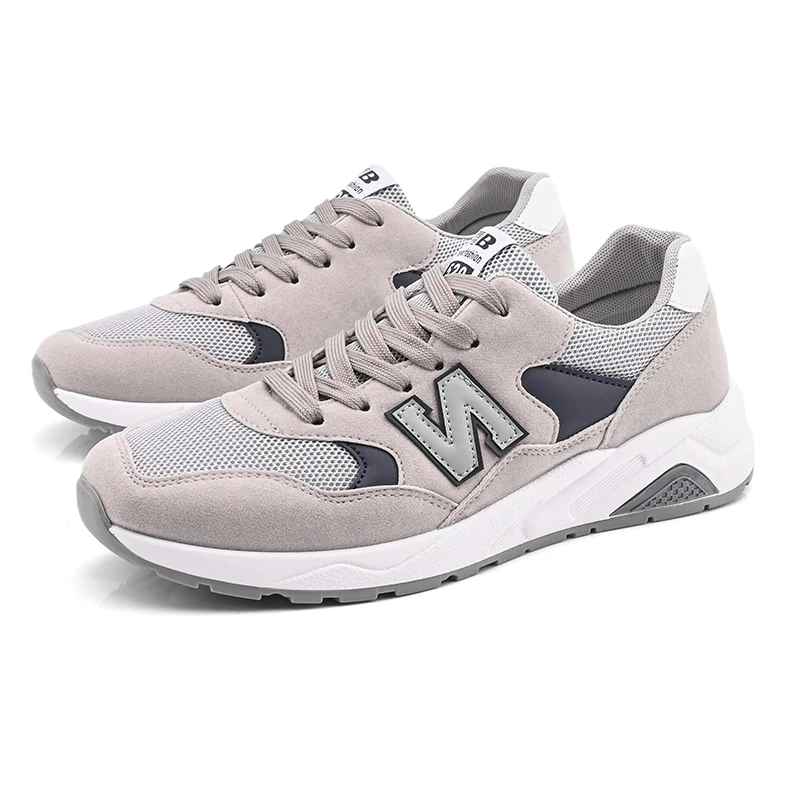 

2021 New parent-child sports shoes lovers running shoes breathable mesh light wear-resistant n-shaped shoes