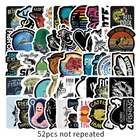 52 шт. забавные Go автомобильный стикер с рыбалкой спецназ Рыбалка войска Смешные Автомобильные Наклейки на авто наклейки