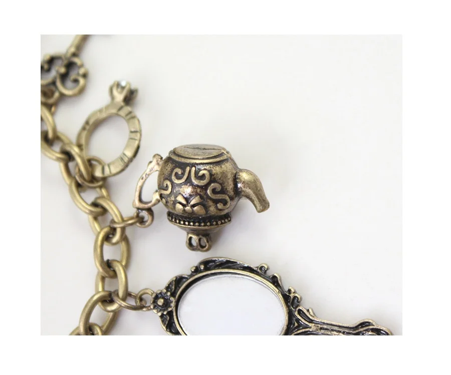 Модные рекламные зеркальные шармы лягушка часы браслет Многоэлементный Браслет