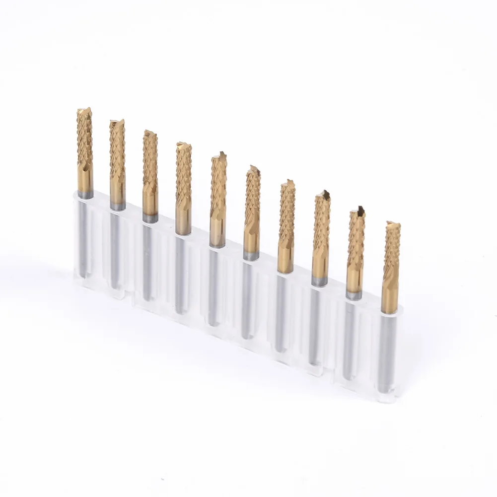 Новые 10 шт 1/8 'Ɖ 175 мм сверлильные биты для гравировки нож кукурузы роторная