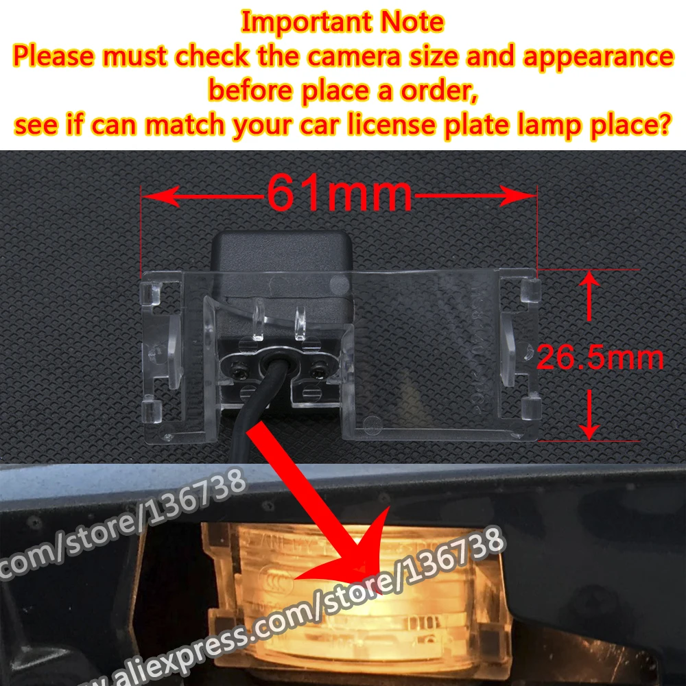 HD динамическая траектория камера заднего вида для Mazda CX-9 CX9 2007 2008 2009 2010 2011 2012 2013