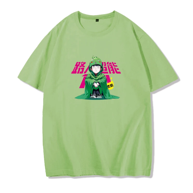 

Unisex Anime Mob Psycho 100 Mobu Saiko Hyaku Mob T-Shirt Tee T Shirt
