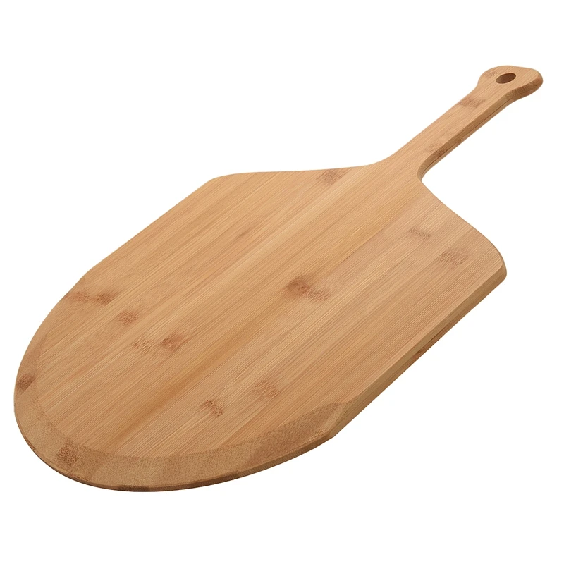 

Pizza Peel,Paddle - Spatula Grade Bamboo - 12 Inches Handle -Lightweight Easy to Use for Professional Homemade Pizza
