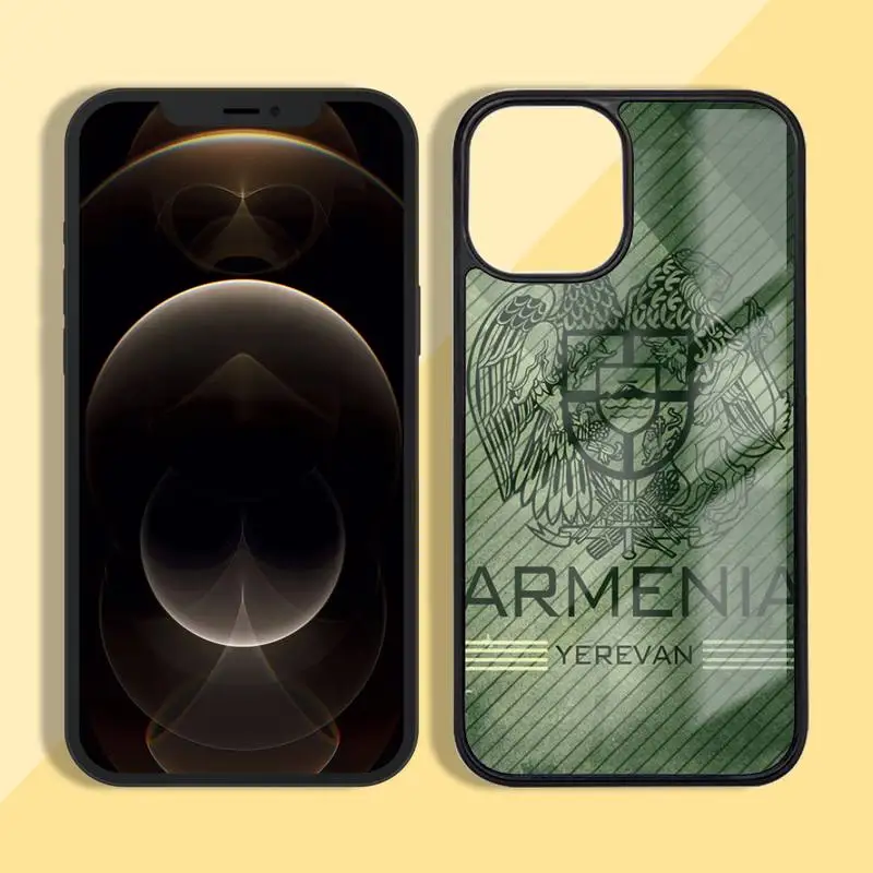 

Armenia Armenians Flag Phone Case Silicone TPU+PC For iPhone11 12 mini Pro MAX 7 8 Plus X XR XS Samsung S20 10 9 8 Plus ultra