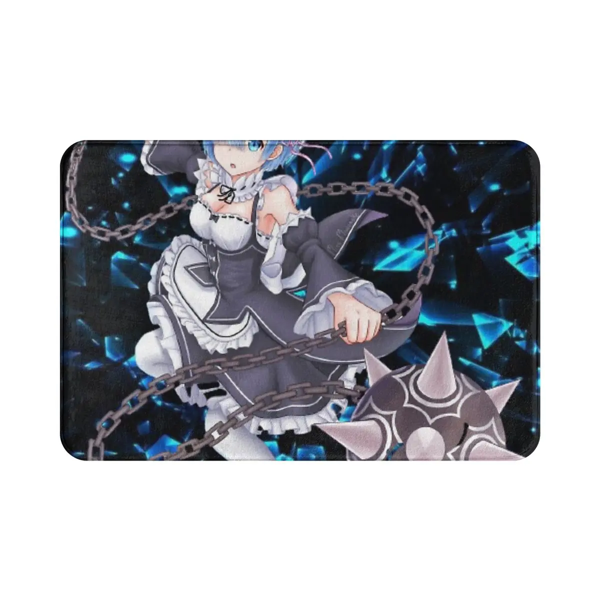 

Re Zero Starting Life in Another World Non-slip Doormat Rem Bath Kitchen Mat Welcome Carpet Indoor Modern Decor