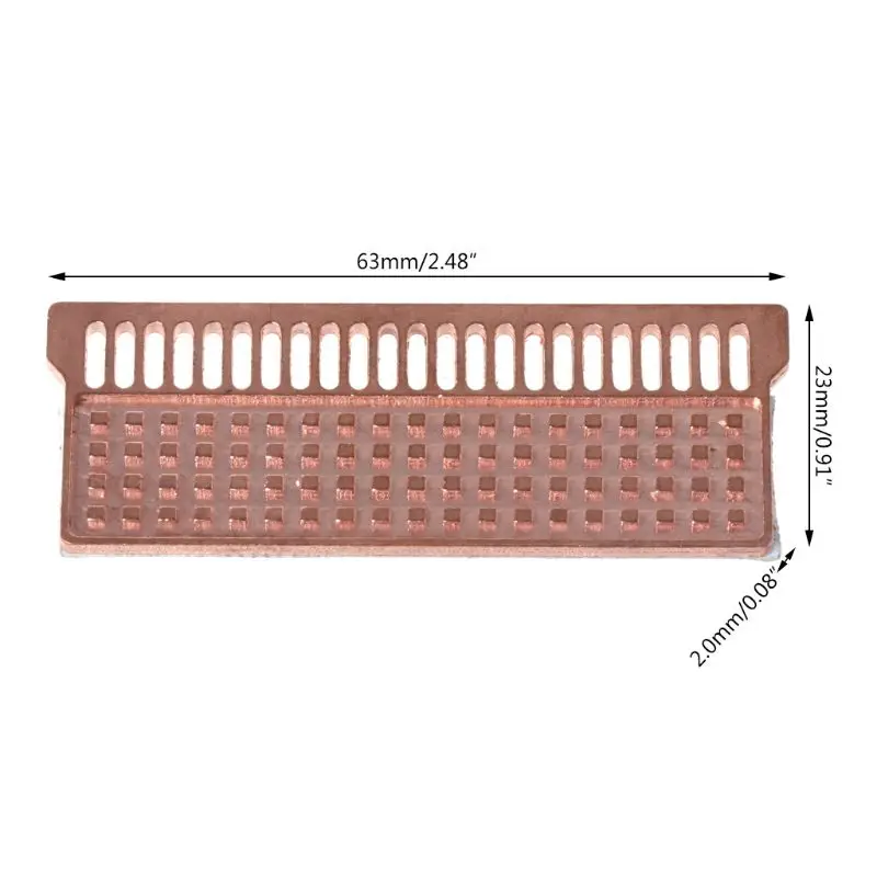 Notebook Memory Heat Sink Copper Heatsink Laptop RAM for DDR1 DDR2 DDR3 DDR4 B85A | Компьютеры и офис