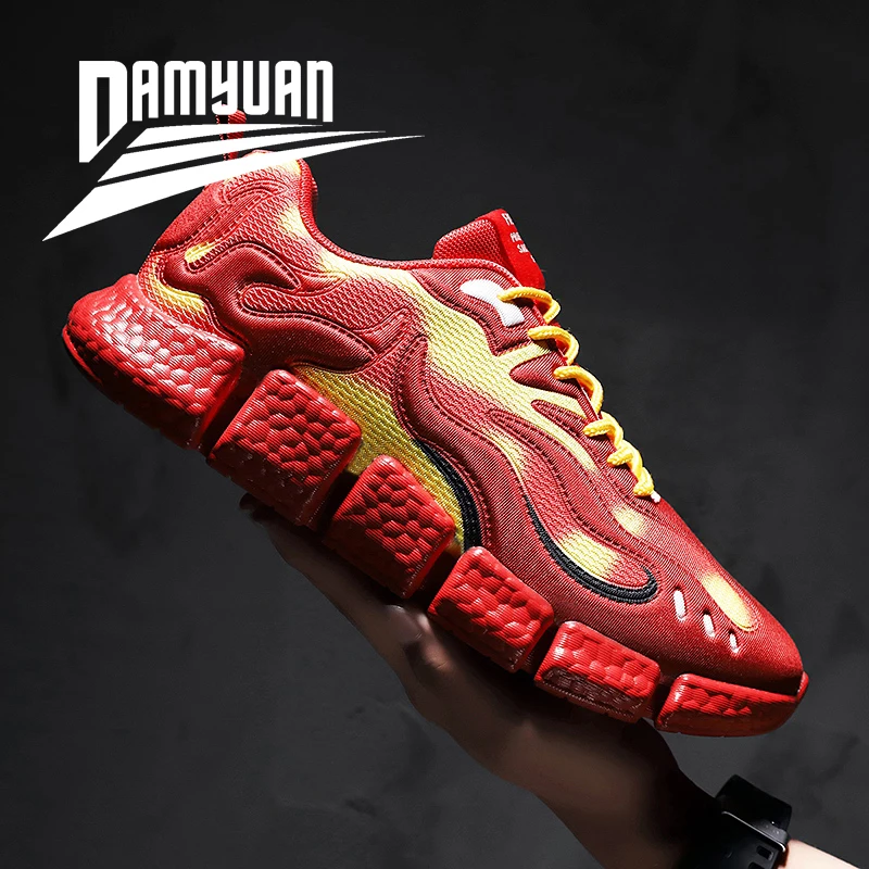 Damyuan Running Shoes 2020 New Fashion Non-slip Summer Men's Sports Shoes Comfortable Wear-resistant Casual Men Sneakers