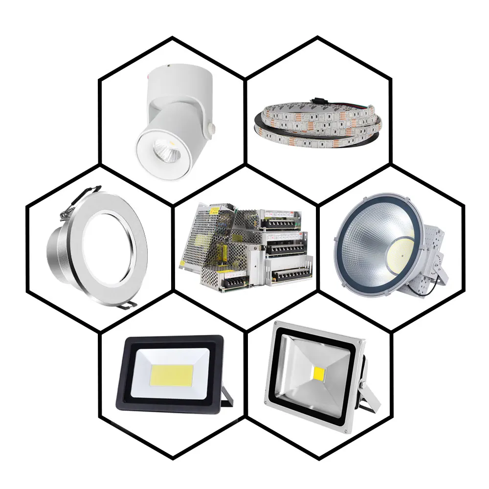 AC LED Driver DC 3 5 9 12 15 18 24V Volt Power Supply Lighting Transformer Switching 1A-60A For Adapter Strip Lights | Лампы и