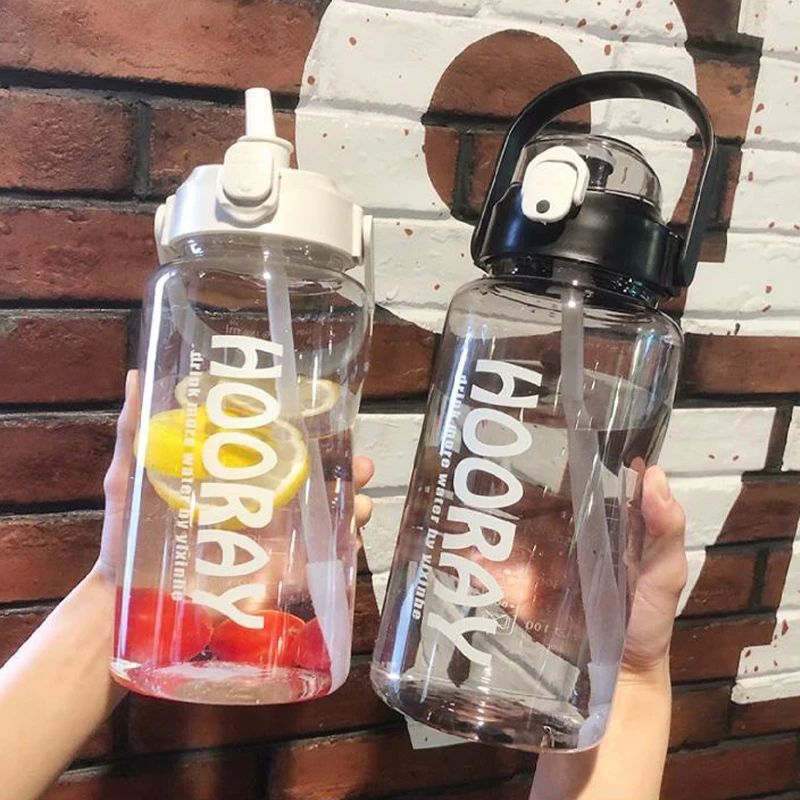 Супер большой Ёмкость водная напольная чашка спортивные Фитнес Пластик