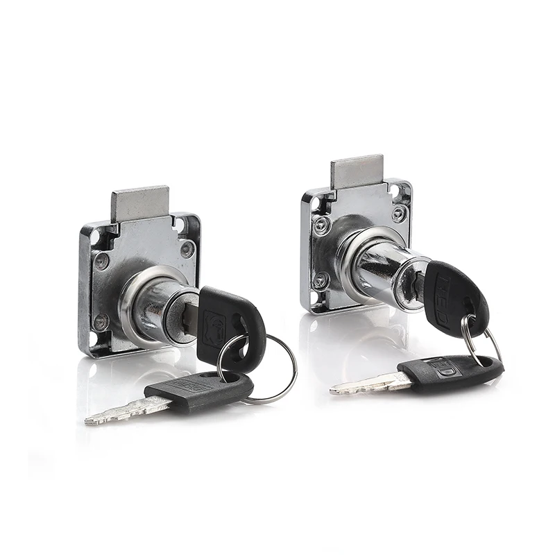 

High-grade Desk Drawer Lock Wardrobe Locks Cabinet Locks Furniture Cam with 2 Keys Rolled Steel Mailbox Office Letter Box DIY