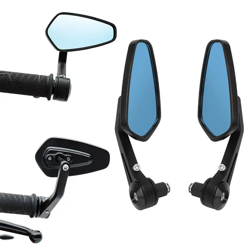 Универсальный 22 мм 7/8 &quotалюминиевый мотоцикл Ручка Бар Конец Зеркала заднего