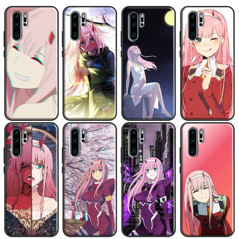 Мягкий чехол Zero Two Darling in the FranXX с аниме для Huawei P30 Lite P40 P20 Pro Mate 20 10 P Smart 2021 2019