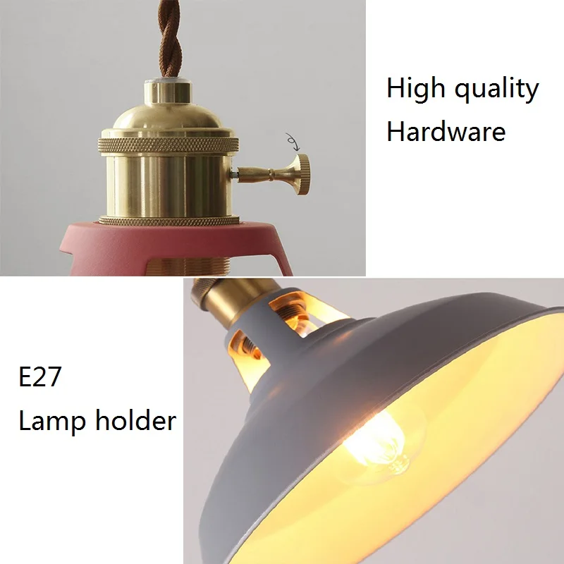 Современные светодиодные подвесные светильники для столовой красочные