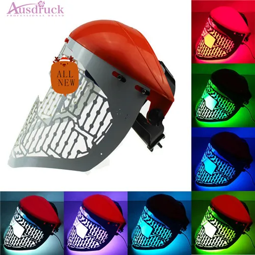 

LED Photon Therapy 7 Colors ( Red Blue Green )Light Treatment Facial Skin Care Rejuvenation Pototherapy Mask PDT Beauty Face