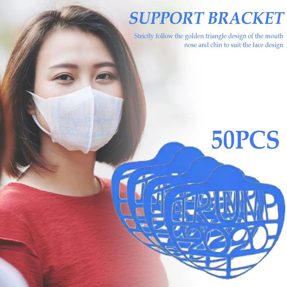 

50pcs Face Cover Bracket Three-dimensional Support Holder Frame Environmentally ABS Face Holder Breathable Valve