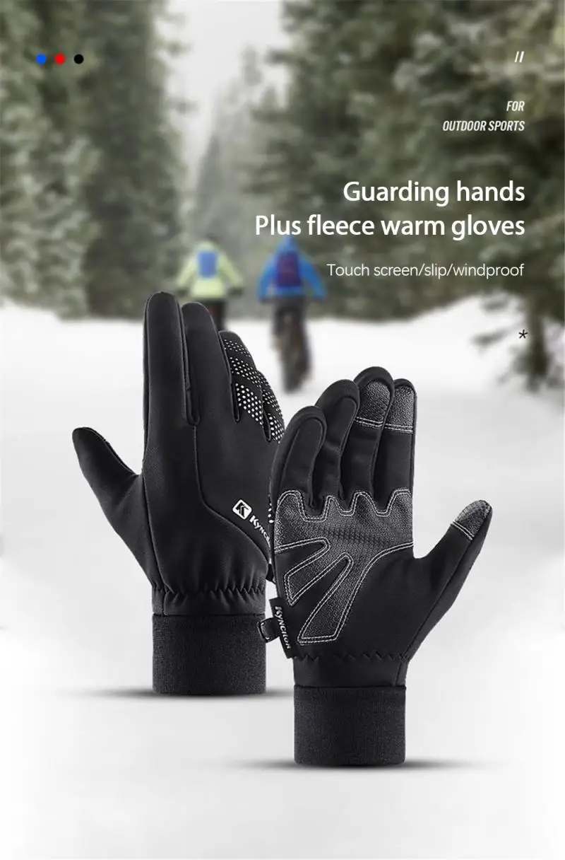 

Unisex Touchscreen Winter Thermal Warm Cycling Bicycle Bike Ski Outdoor Camping Hiking Motorcycle Gloves Sports Full Finger