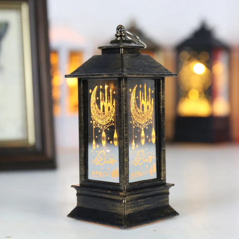 

Ramadan Kareem Decoration LED Lantern Wind Lights for Happy Eid Ramadan Party Supplies Islamic Muslim Home Decor eid al-fitr